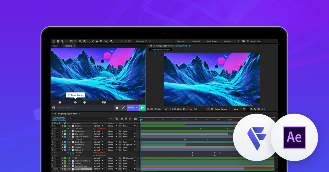 Introducing Frame.io for Adobe After Effects CC - Frame.io Insider