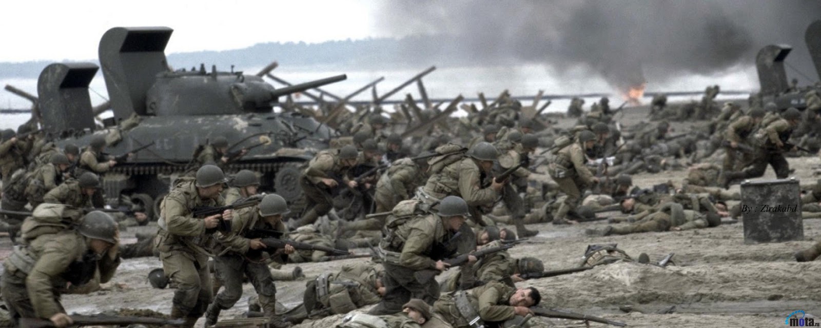 Fair used and copyrights - Omaha landing, Saving Private Ryan