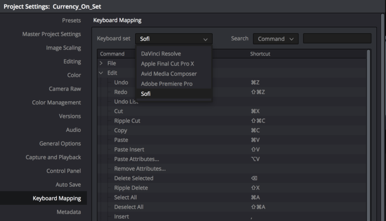 adjust strength of lut davinci resolve