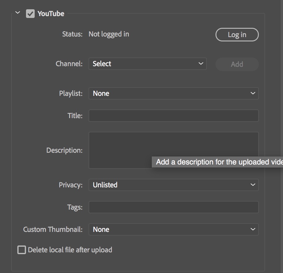 settings.ini adobe media encoder cc 2018