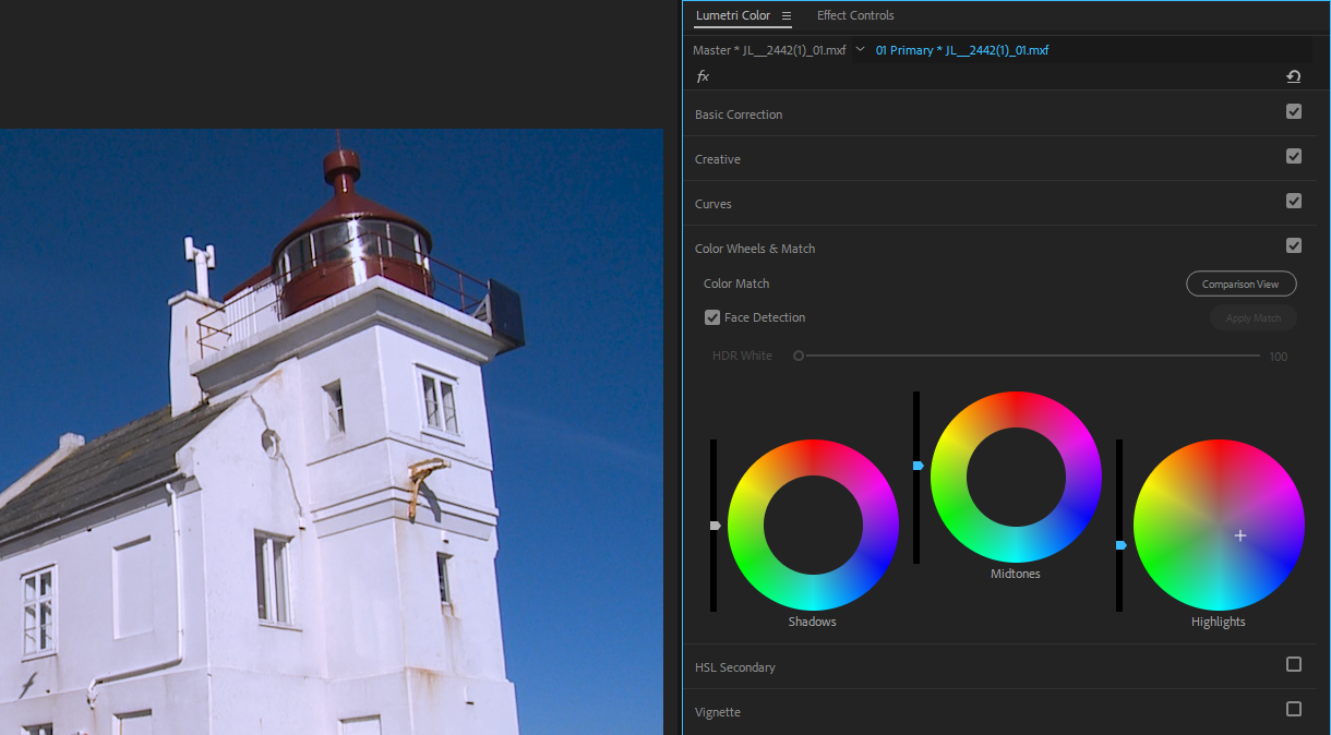 adobe premiere cs6 color correction