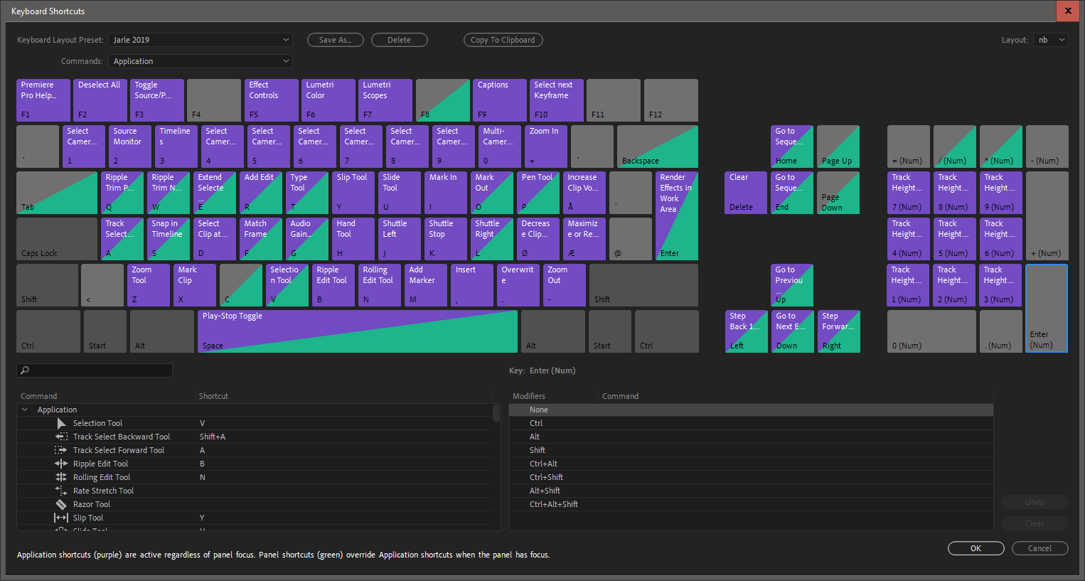 Premiere Color Correction: Setting keyboard shortcuts for Effect Controls, Lumetri Color, and Scopes