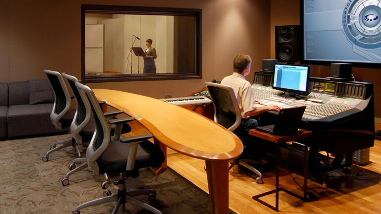ADR recording studio