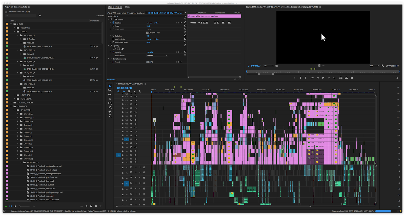 SRCH premiere project progmonitor