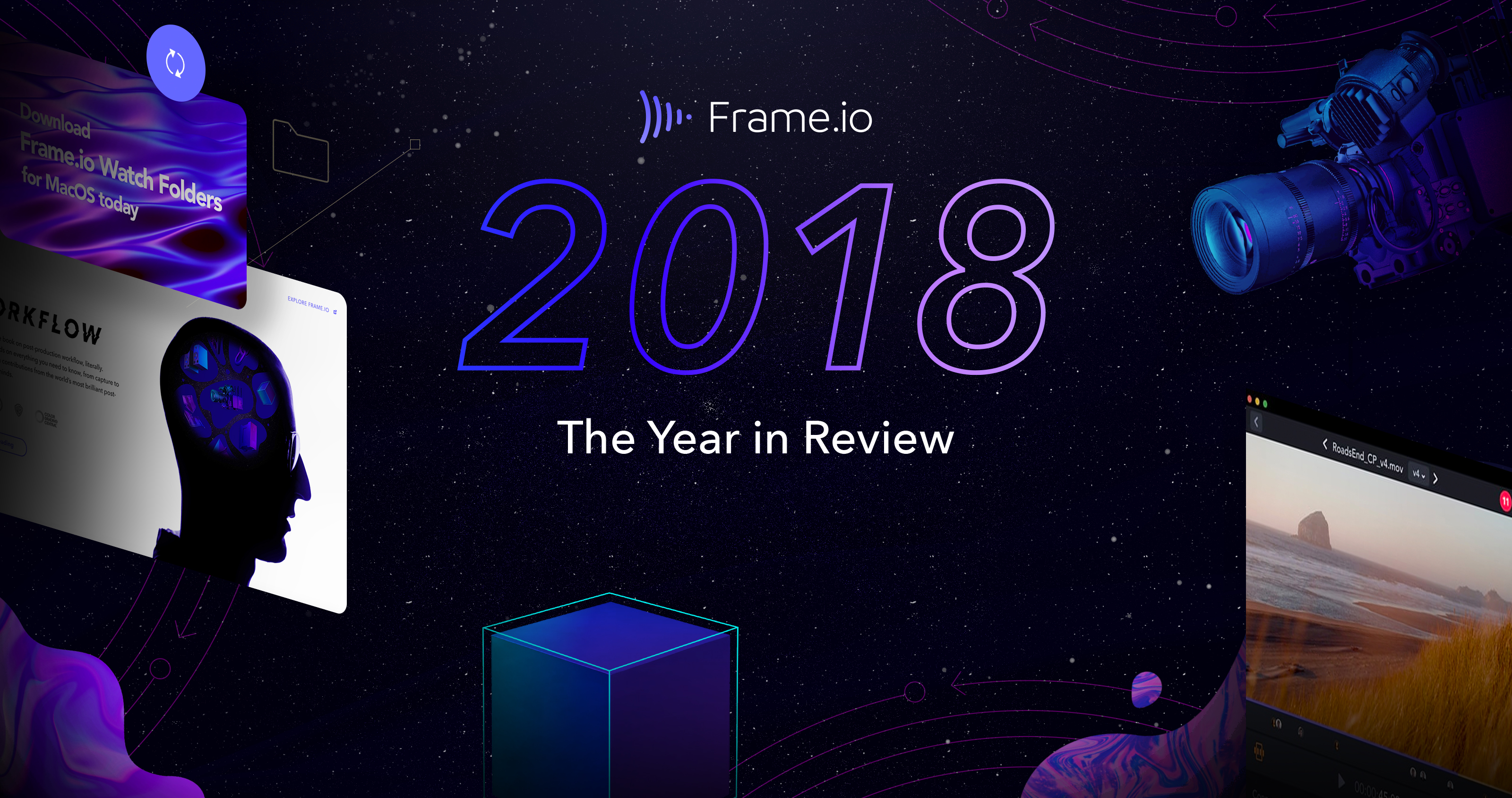 Our 2018 Year in Review. A Faster, Smarter, Sleeker Frame.io