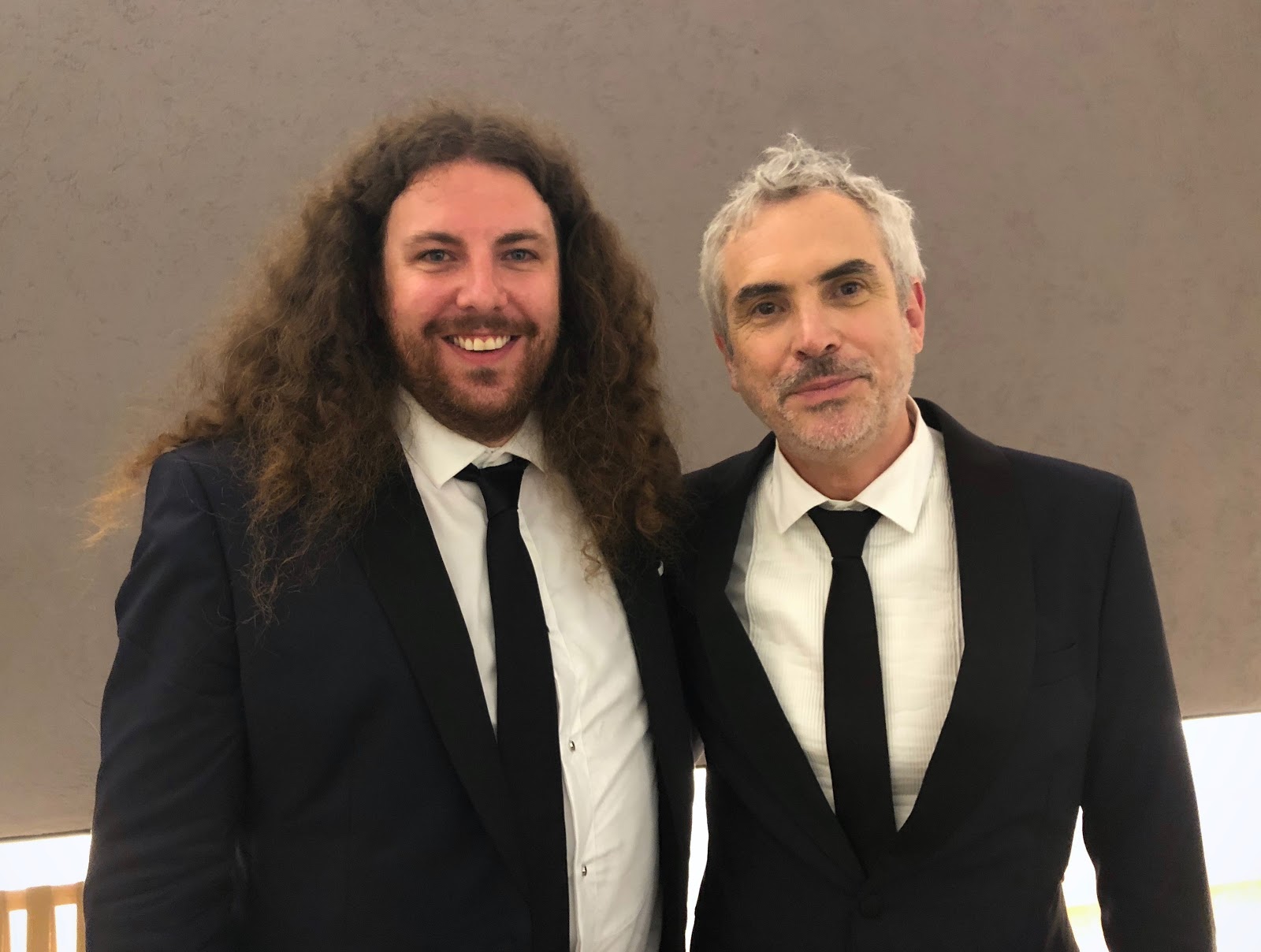 Alfonso and Adam post premiere