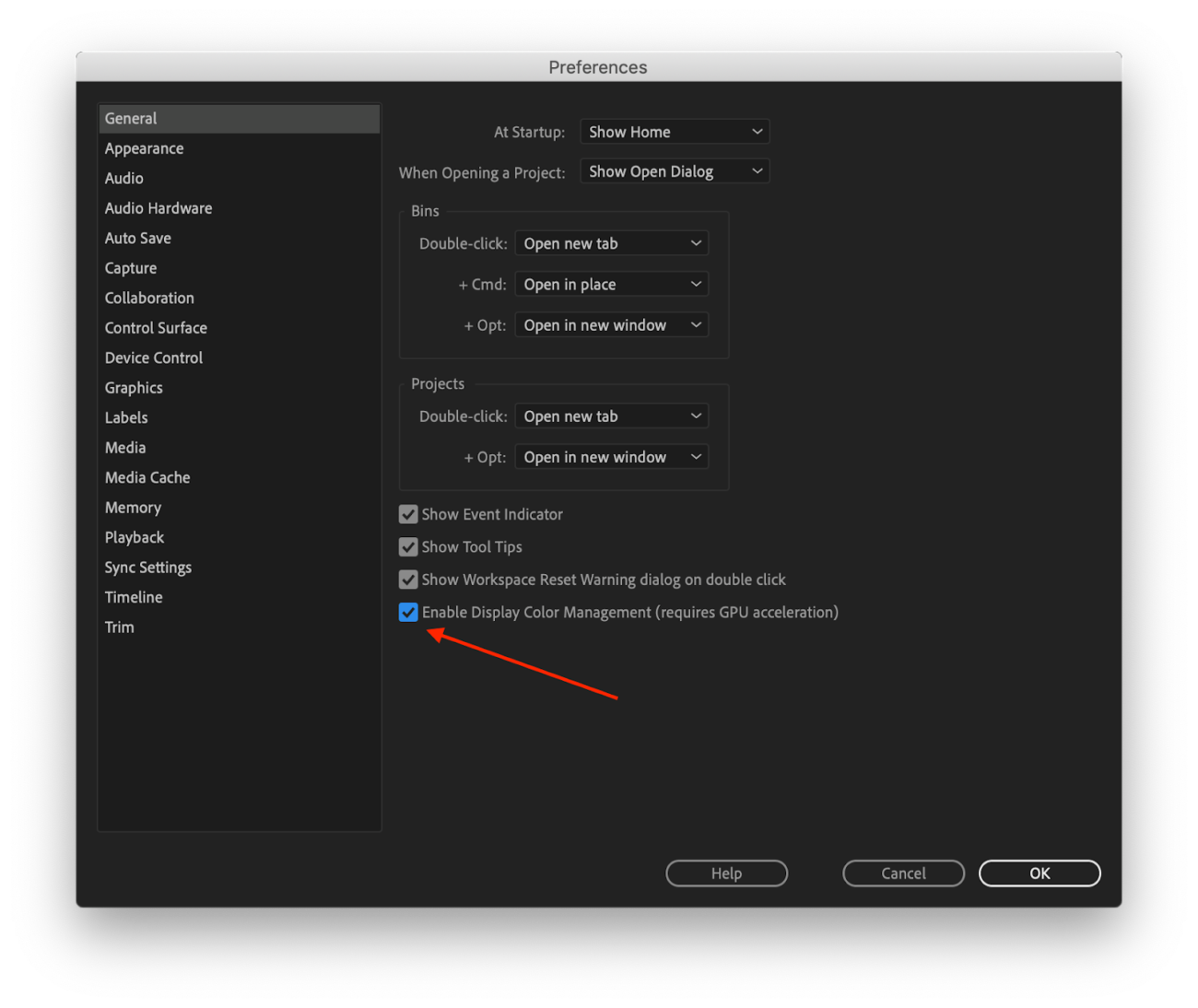 adobe premiere pro cs4 best playback settings