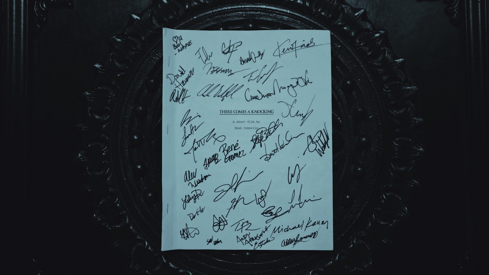 Cast and crew signed sript