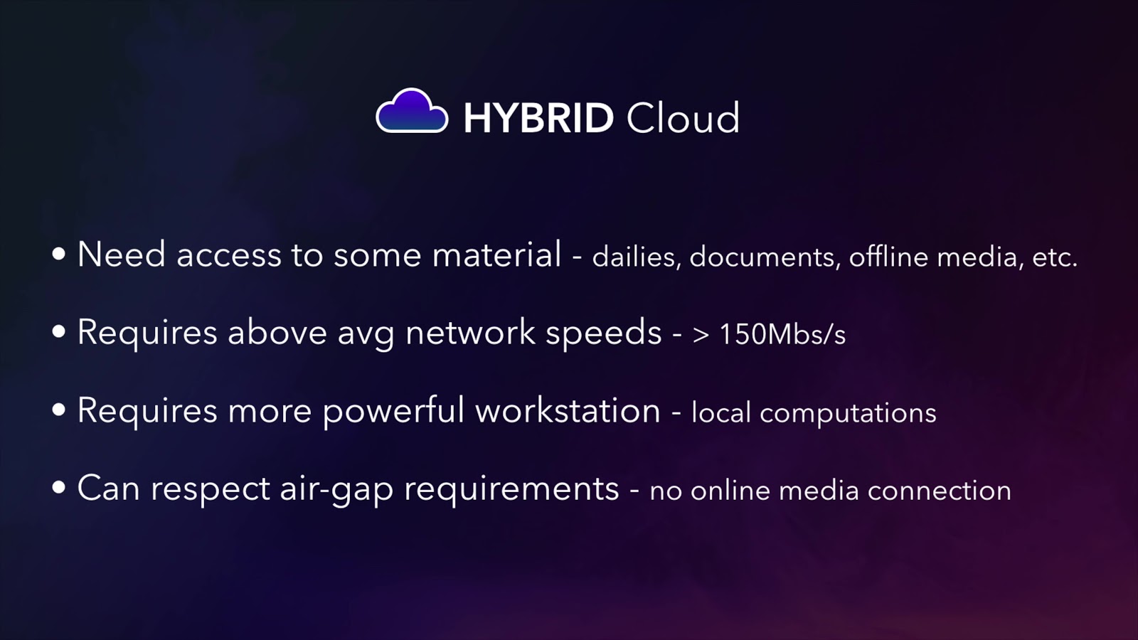hybrid cloud workflow