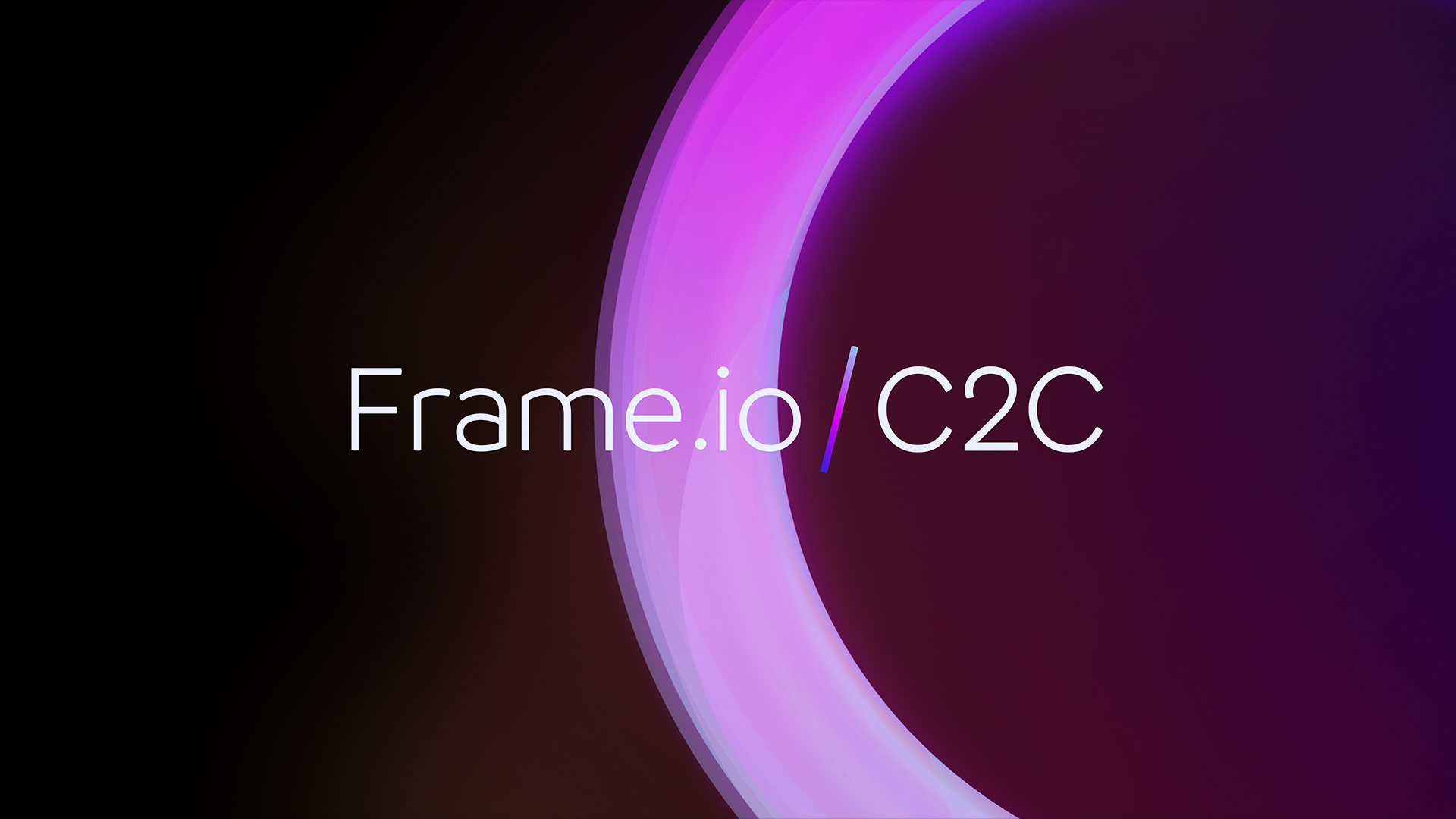 Introducing Frame.io C2C
