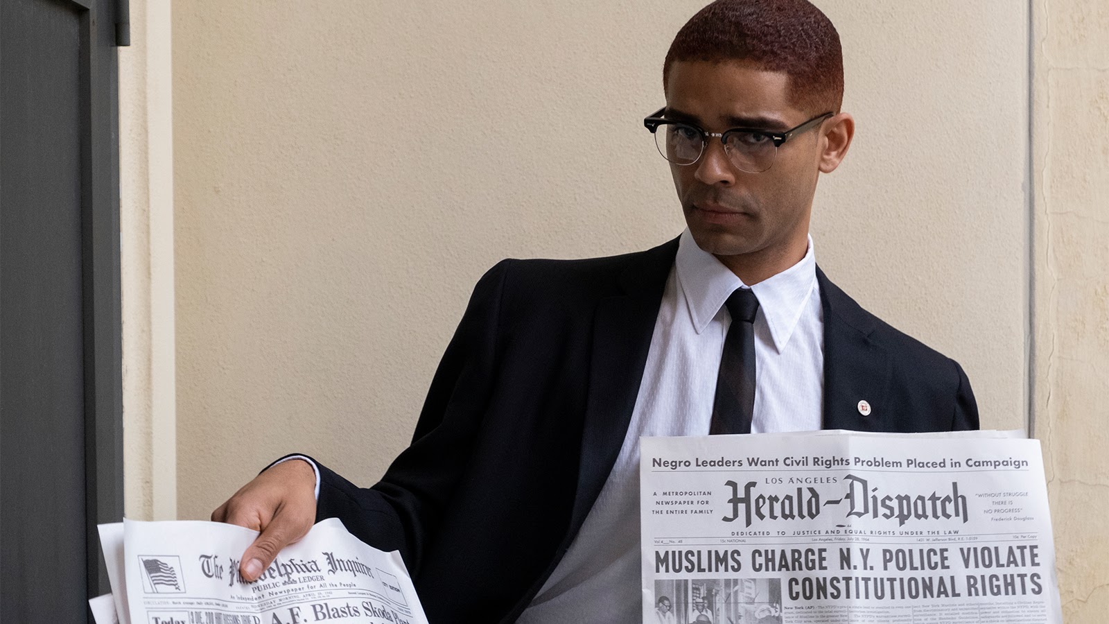 Kingsley Ben-Adir plays Malcolm X in One Night in Miami