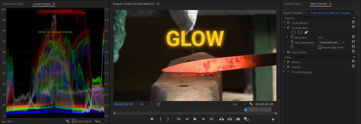 Glow Effect before rendering