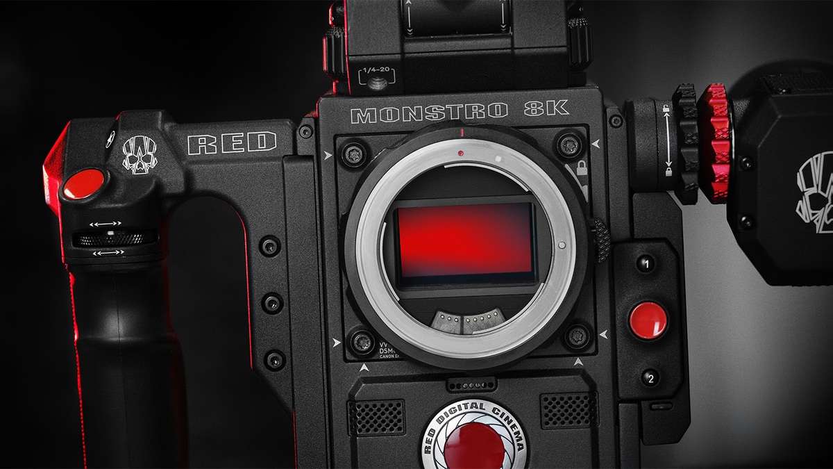 RED Monstro VV with 35.4Mpixel sensor exposed