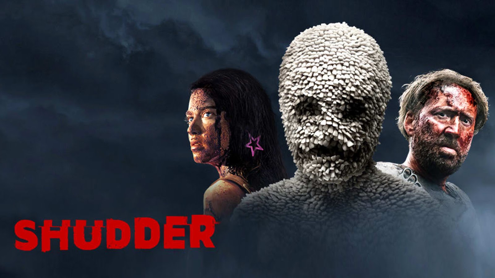 Promotional banner for AMC's horror stream, Shudder