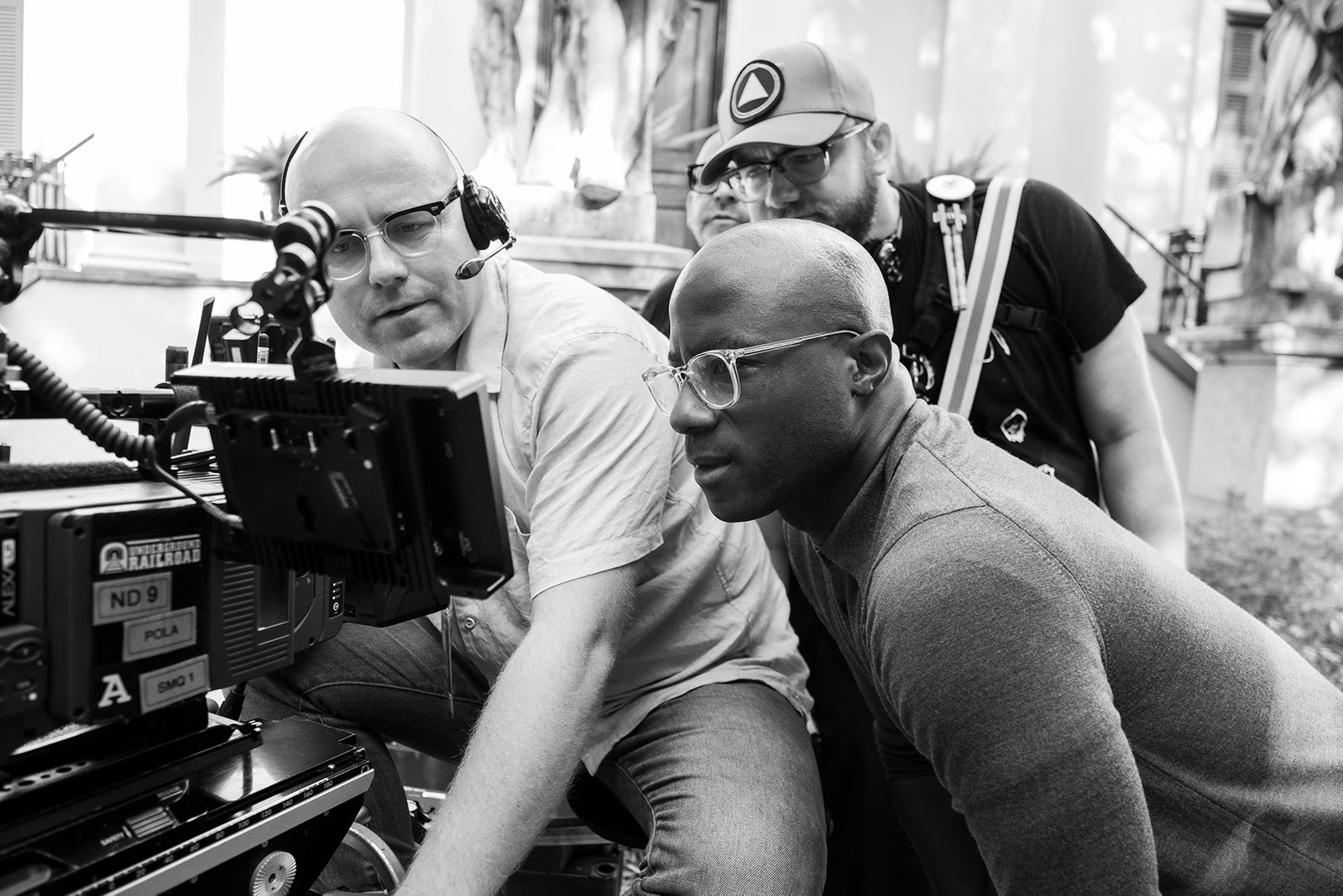 Barry Jenkins and crew on The Underground Railroad