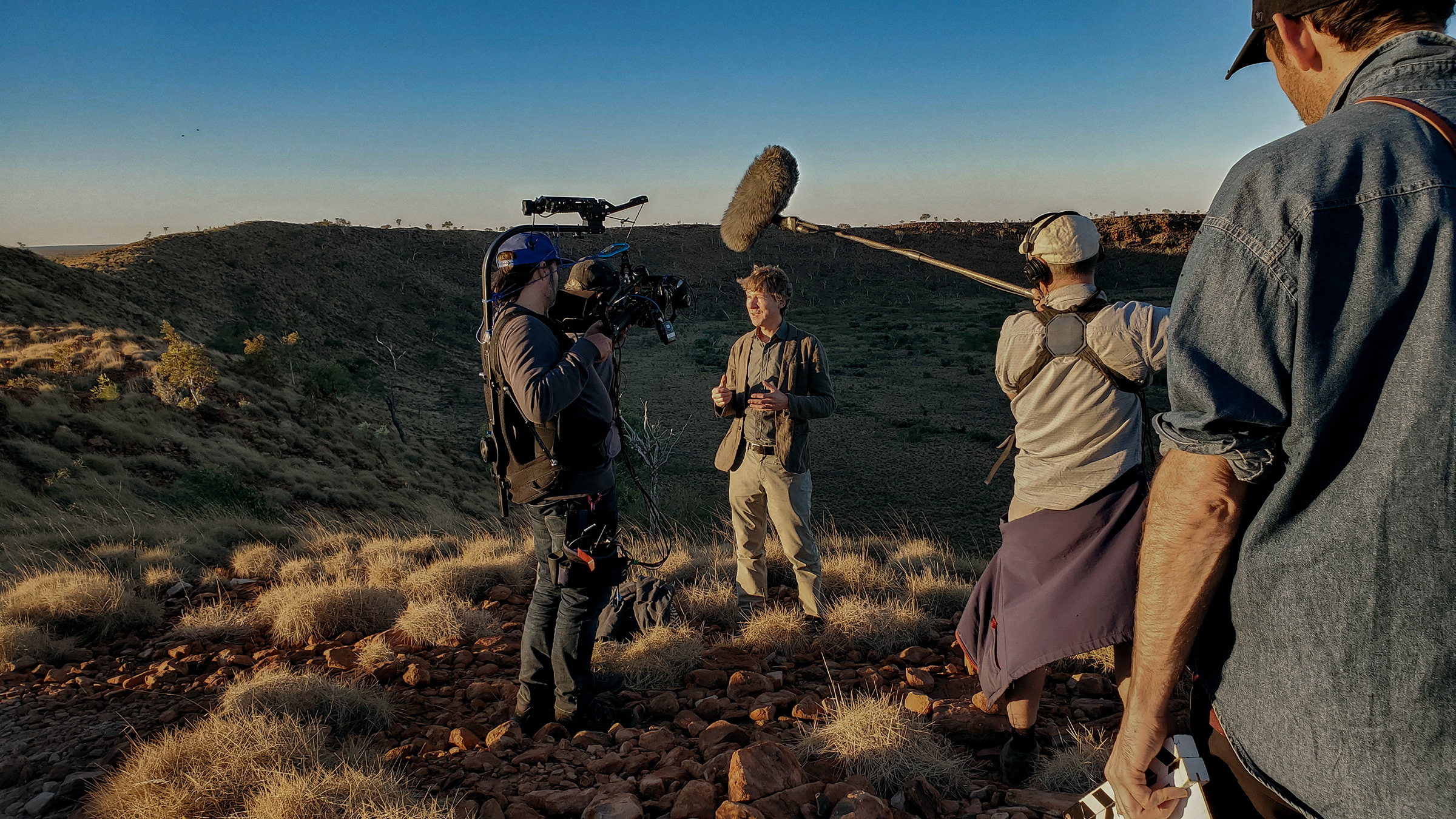 Filming Fireball with Werner Herzog
