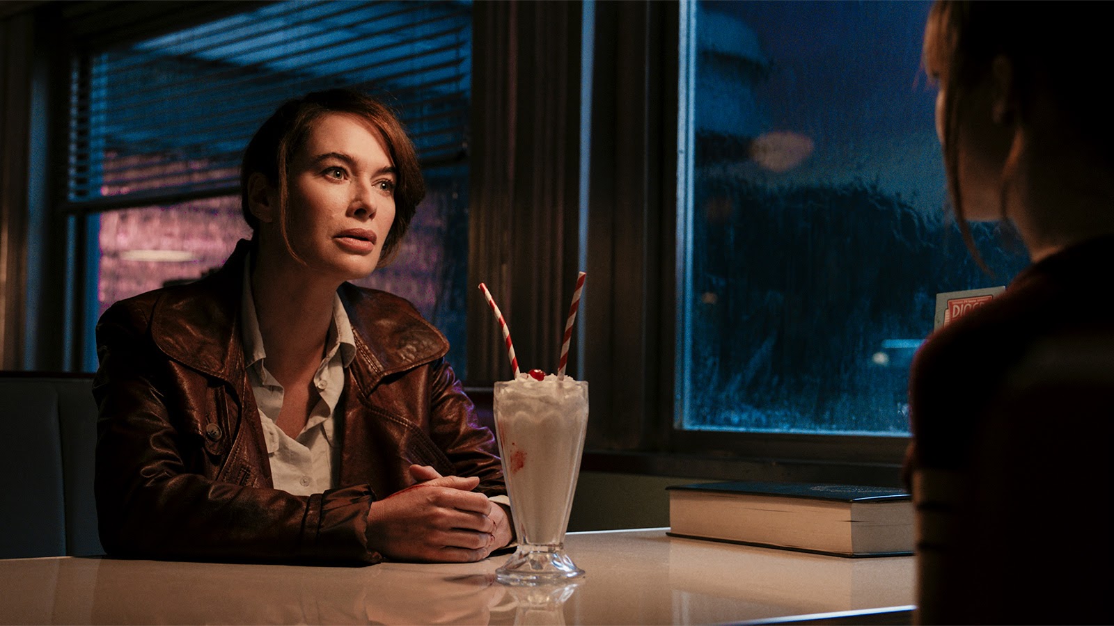 Lena Headey plays Scarlett in Gunpowder Milkshake.