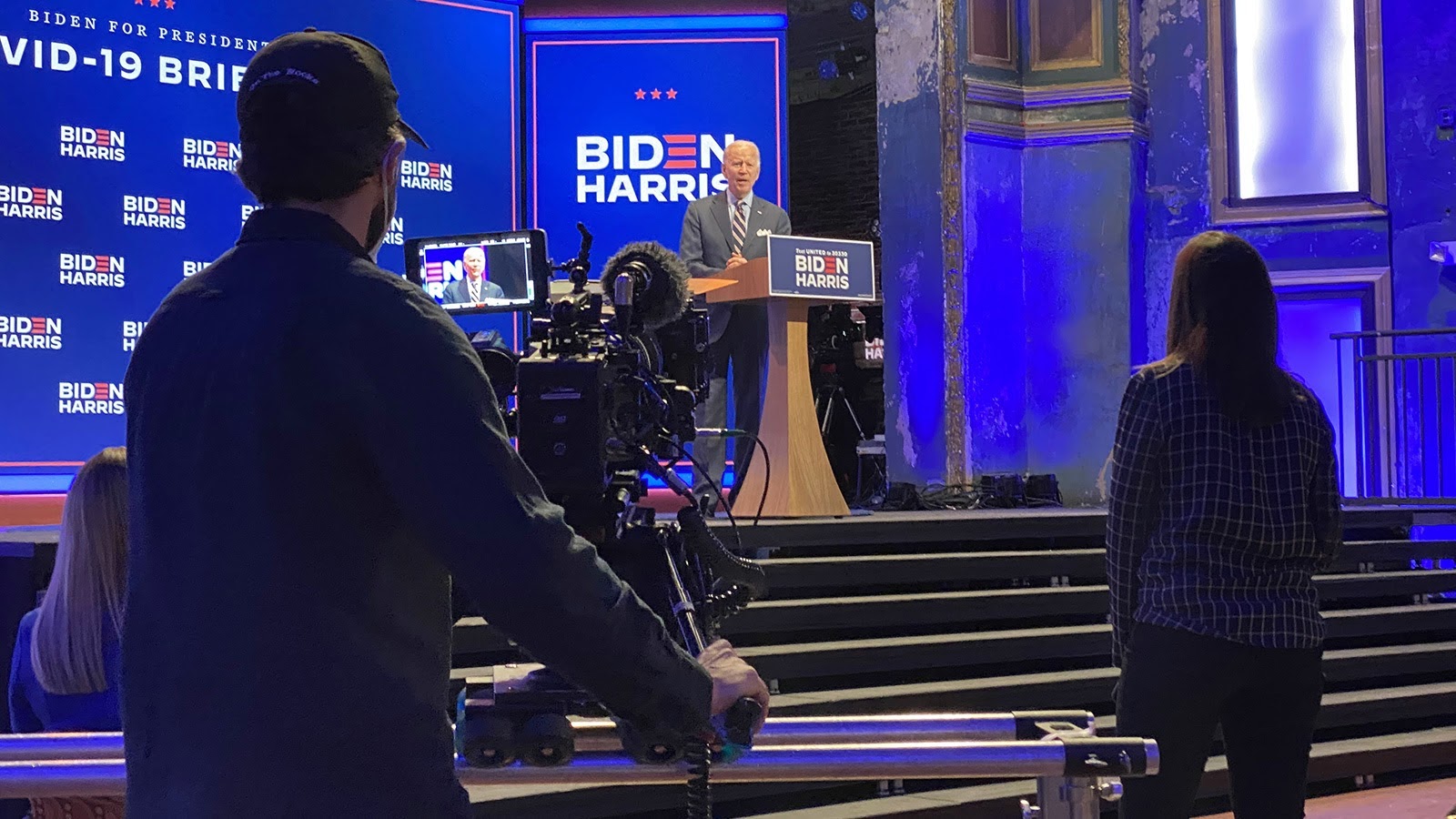 The Biden campaign used C2C to keep moving