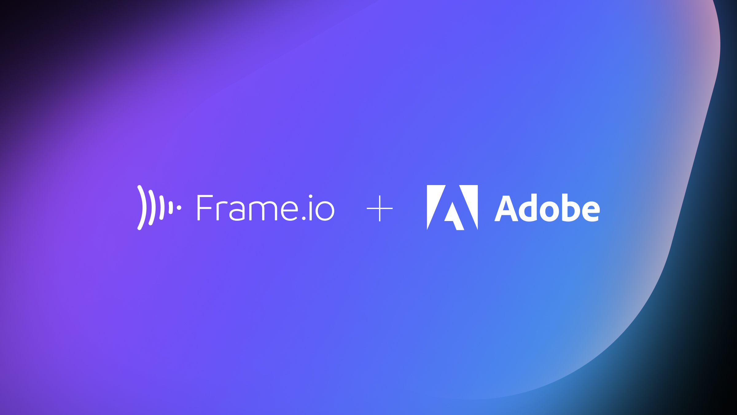 Frame.io and Adobe announce their intention to join forces.