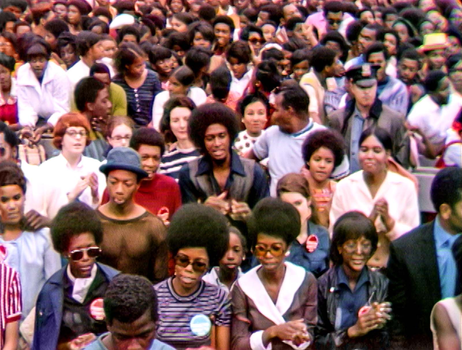 50,000 people attended the 1969 Harlem Cultural Festival, but it never reached broadcast TV. Image © 20th Century Studios