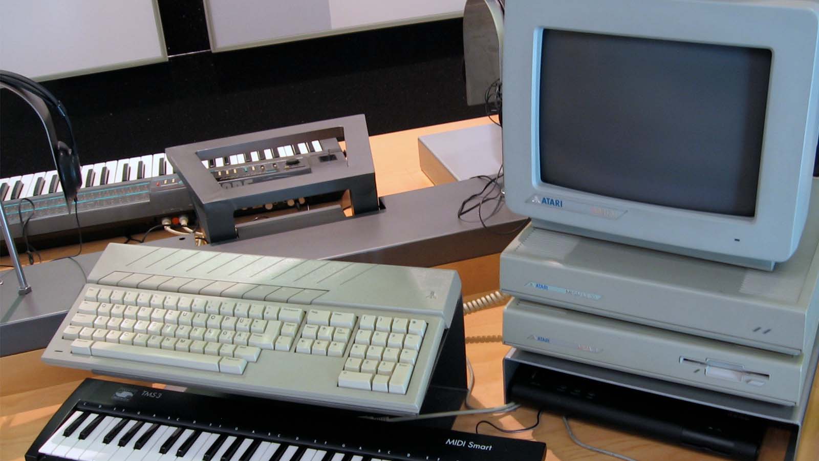Old-school. Joe Walker started out by composing music on an Atari ST. Image CC Marcin Wichary