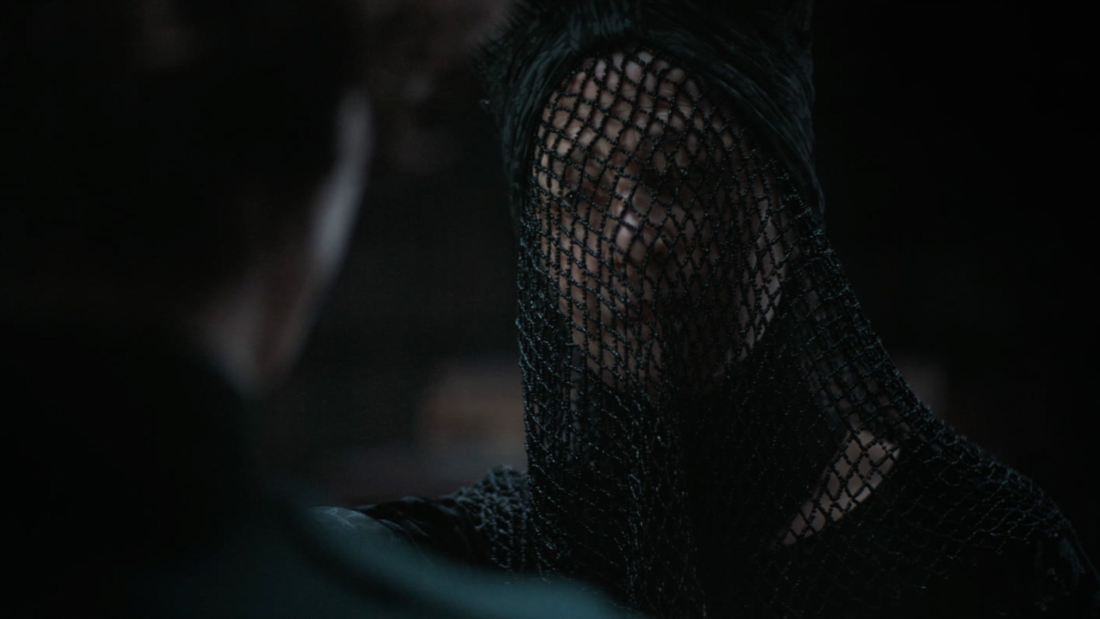 Charlotte Rampling as Dune’s Reverend Mother Mohaim, leader of the powerful Bene Gesserit. Image © Warner Bros.