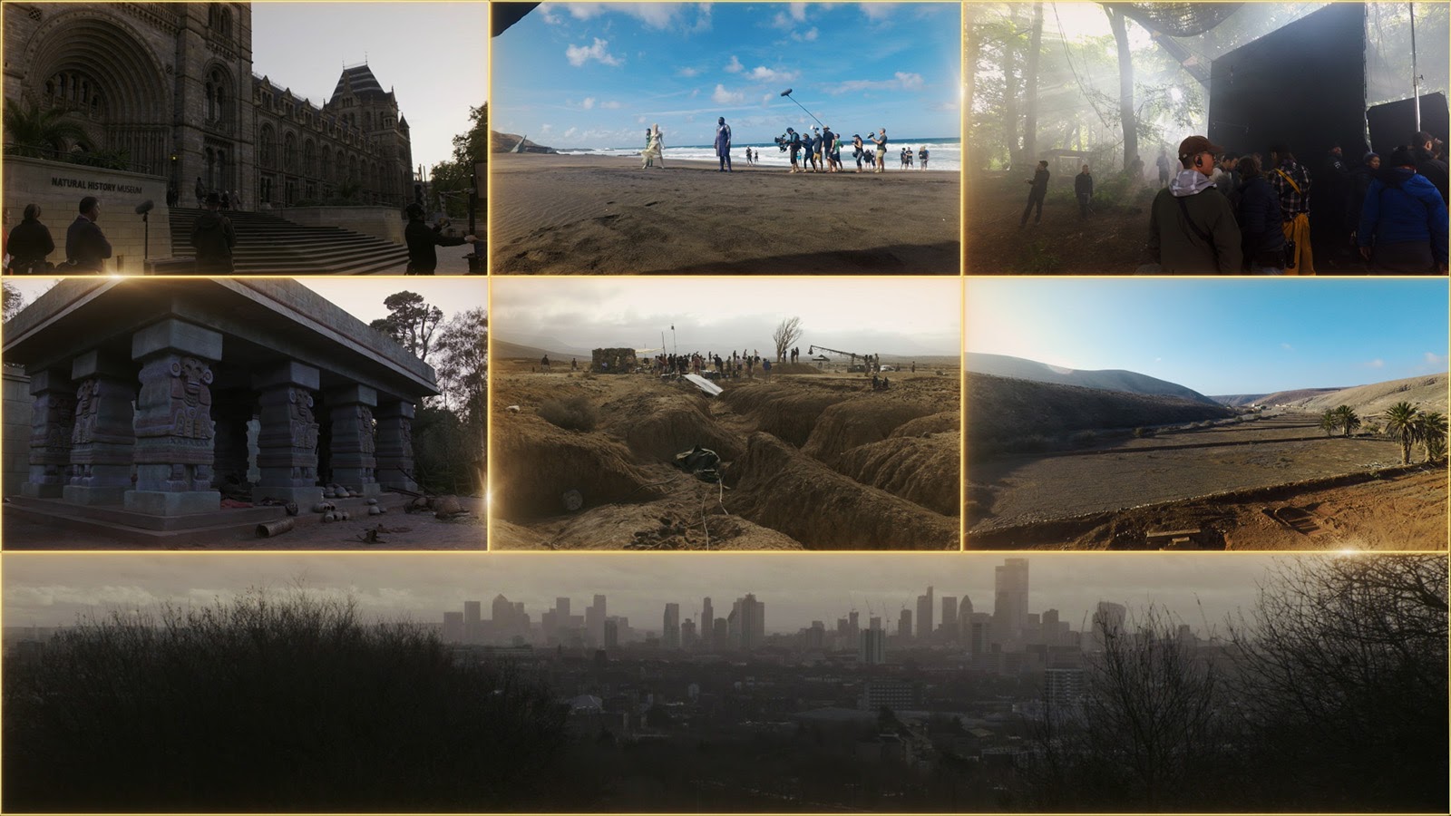 A few of the filming locations for Eternals.