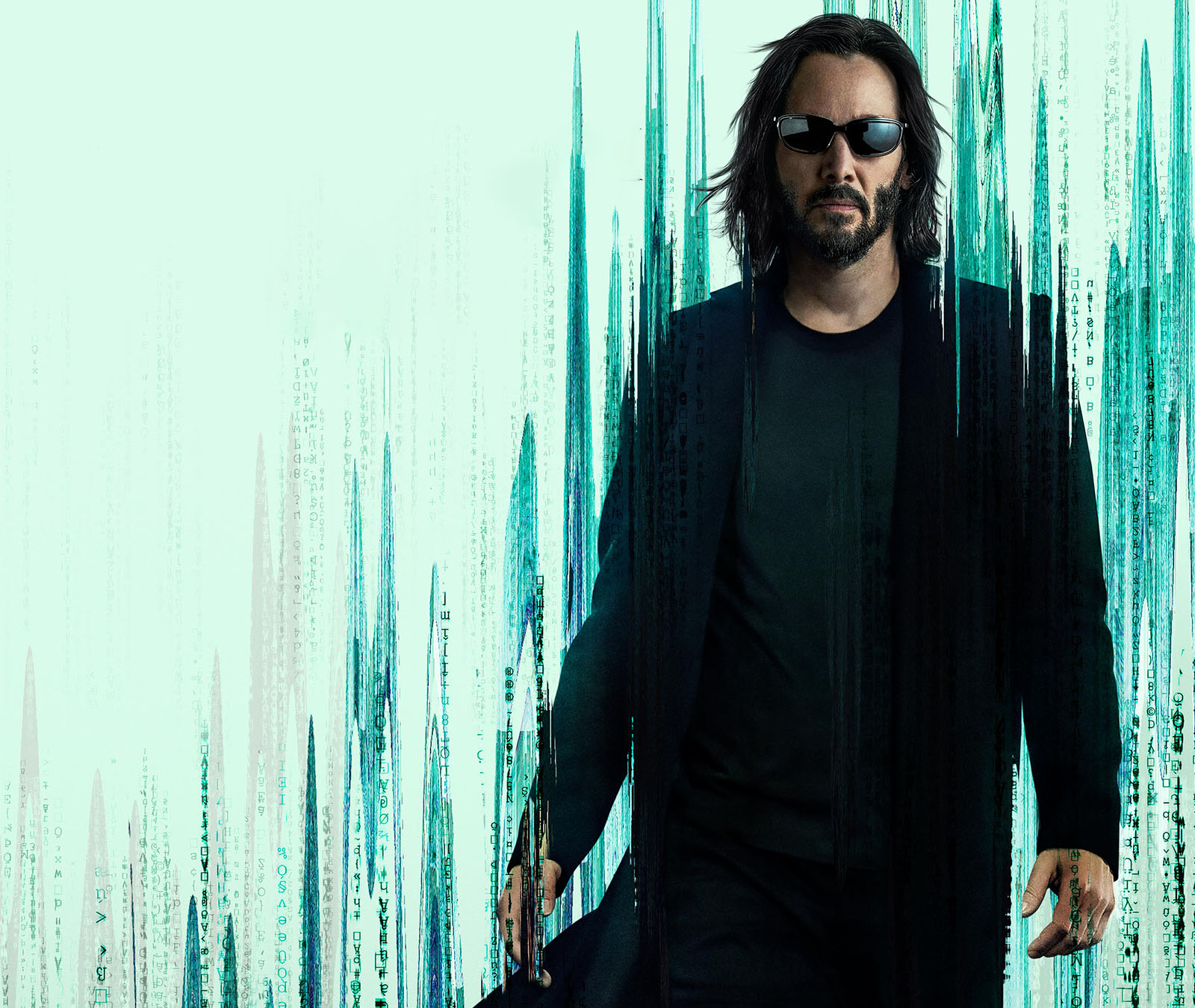 Keanu Reeves takes up the role of Neo/Mr Anderson again. Image © Warner Bros Pictures