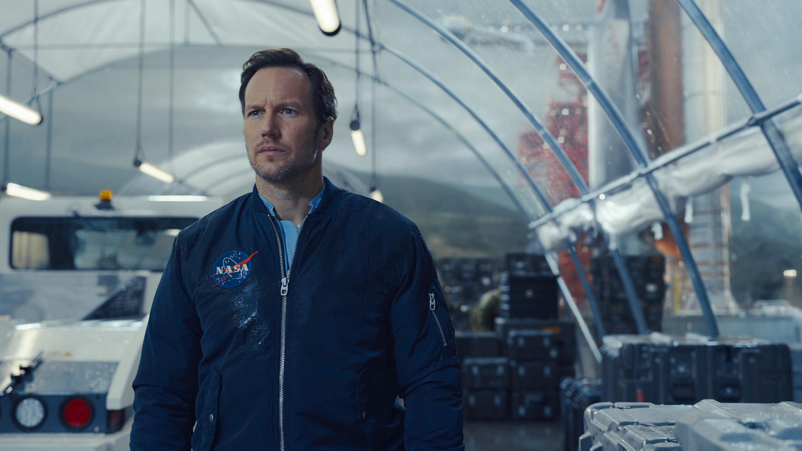 Ex-astronaut Brian Harper is called back into service. Image © Lionsgate Movies