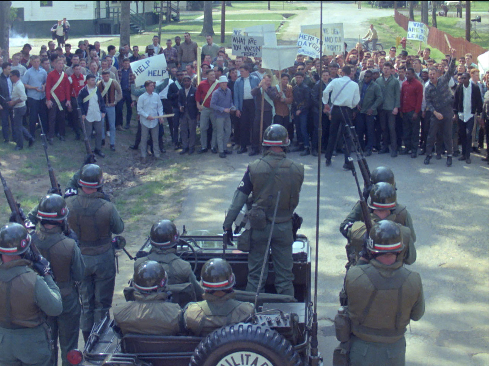 Nels Bangerter edited Riotsville, USA from archival footage.