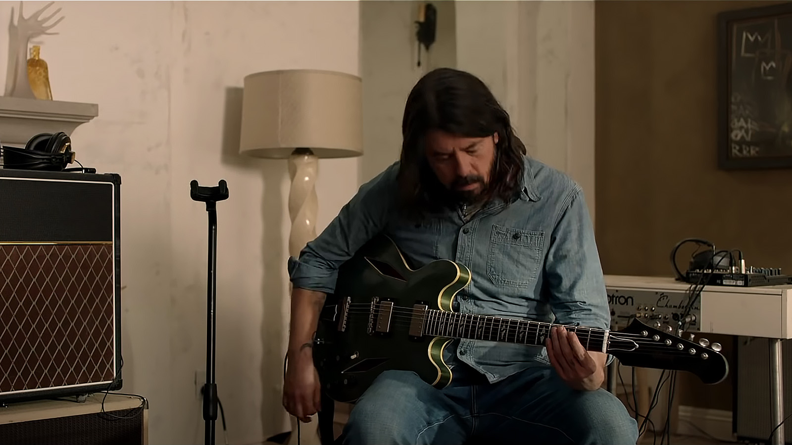 In Studio 666 a dispirited Dave Grohl is struggling to find inspiration for album 10.