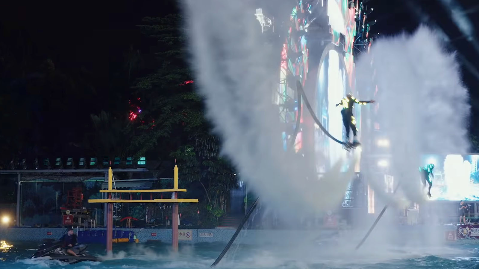 Water park display in Guangzhou from the documentary Ascension. Image © MTV Documentary Films