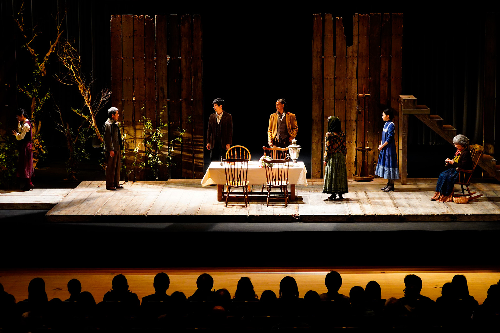 The staging of Uncle Vanya acts as a plot device in Drive My Car. Image © Bitters End