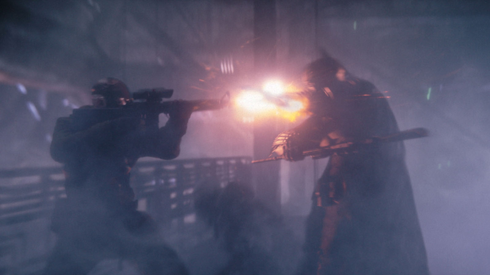 Some muzzle flashes are VFX…