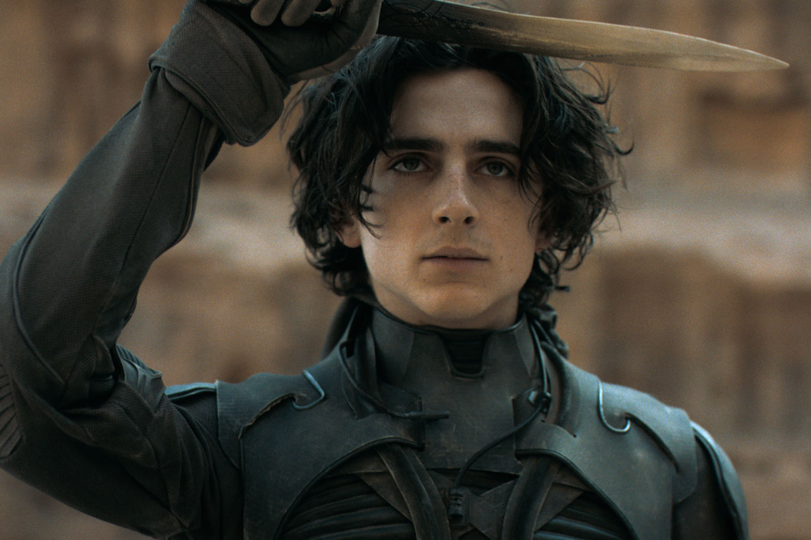 Timothée Chalamet as Paul Atreides in Denis Villeneuve’s Dune. Image © Warner Bros.