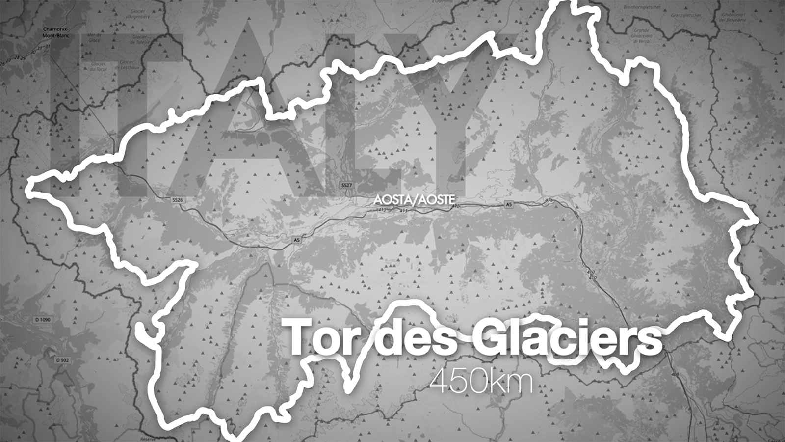 Tor des Glaciers map