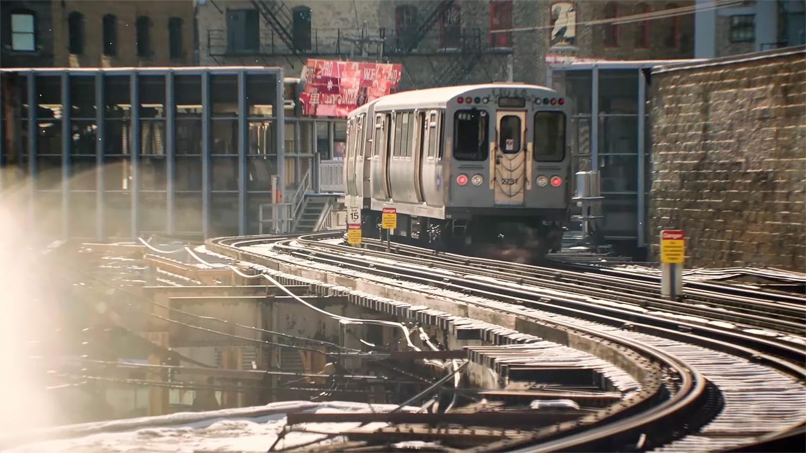 Chicago L train