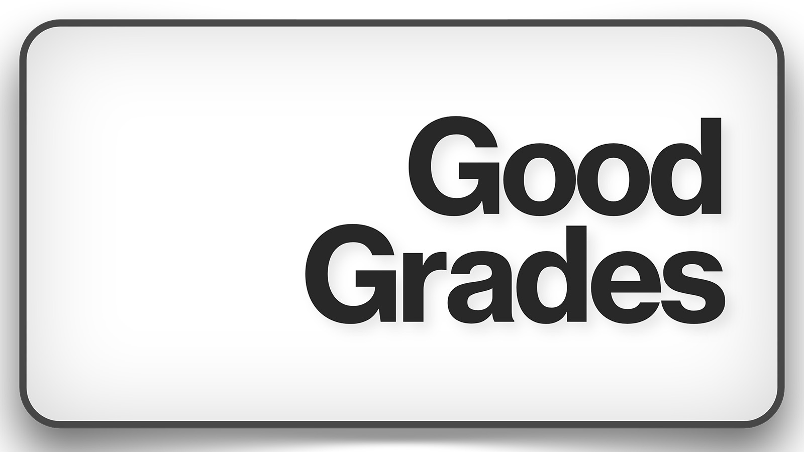 Good Grades logotype