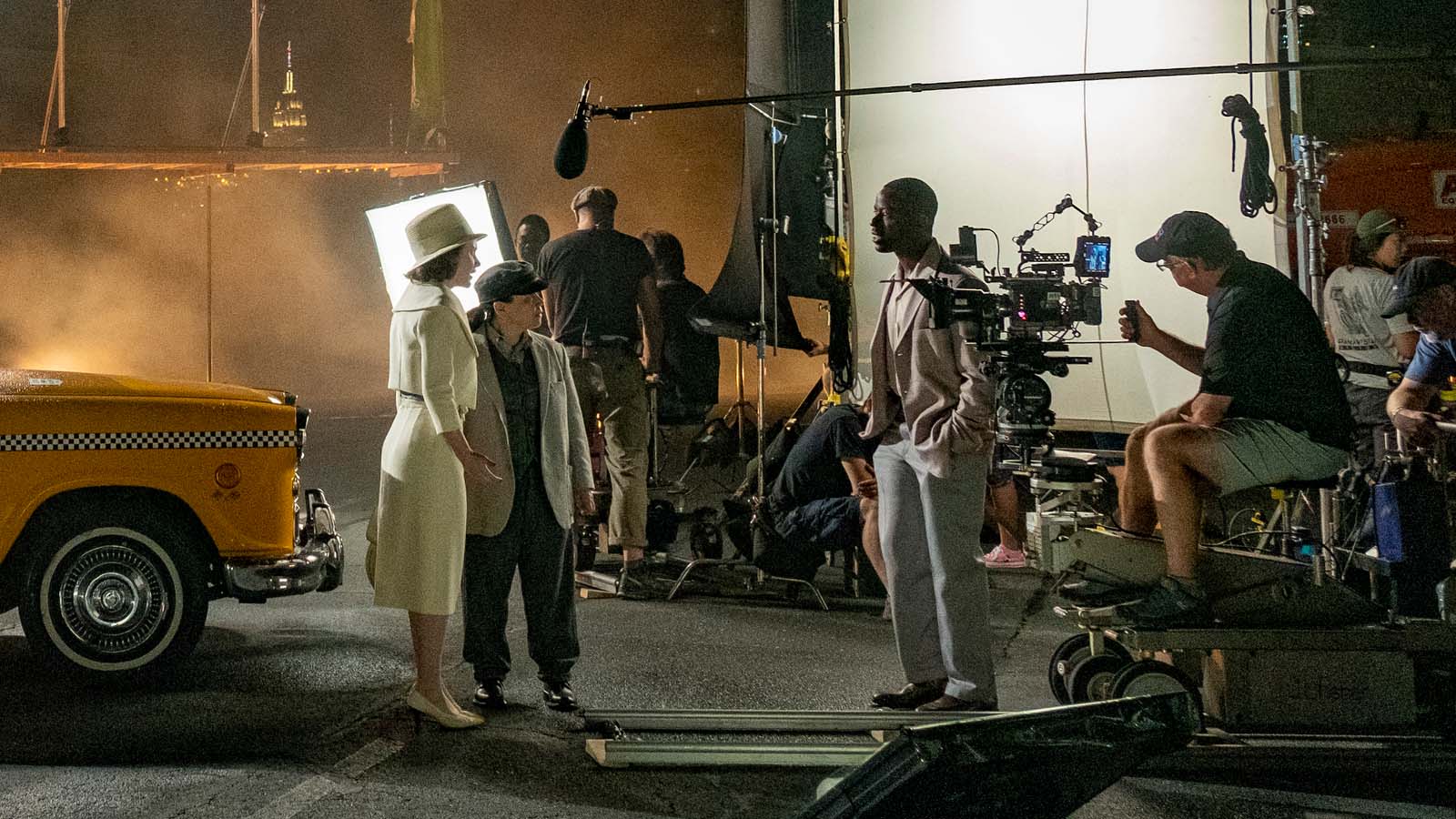 Sterling K. Brown (Reggie) takes up position close to the camera to preserve a tight eyeline. Image © Amazon Studios