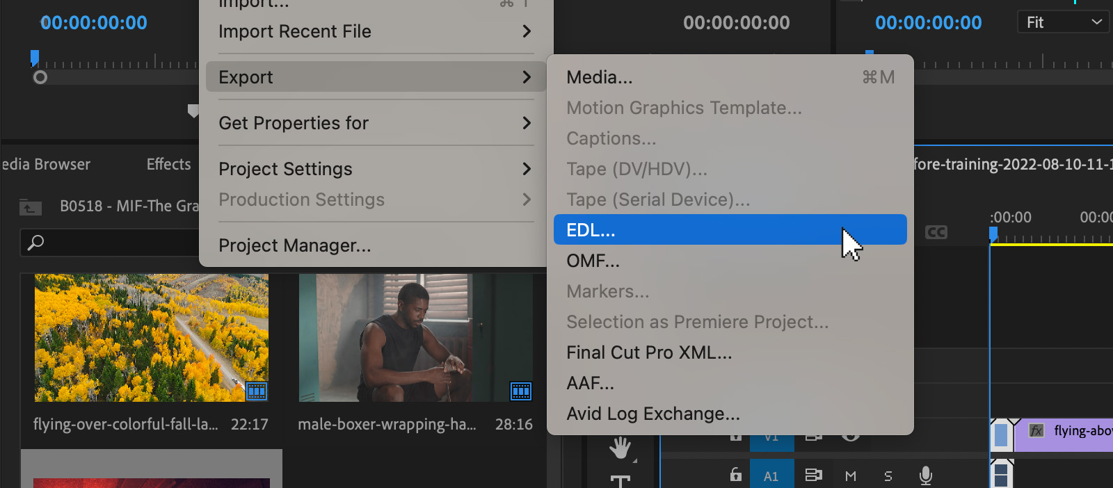 Exporting an EDL (Edit Decision List) from your NLE will preserve your basic edit for archival.