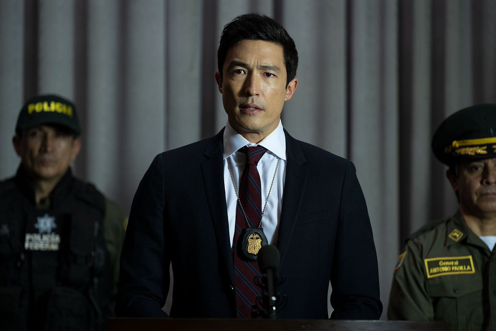 Daniel Henney as Agent Park in Missing.