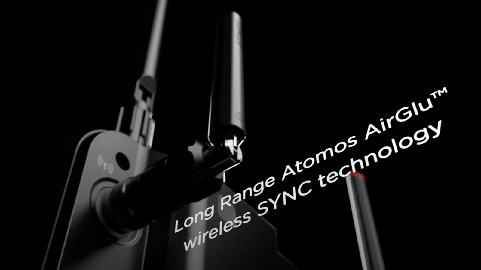 Atomos AirGlu uses a separate Bluetooth antenna to add extra functionality to select CONNECT models. Image © Atomos