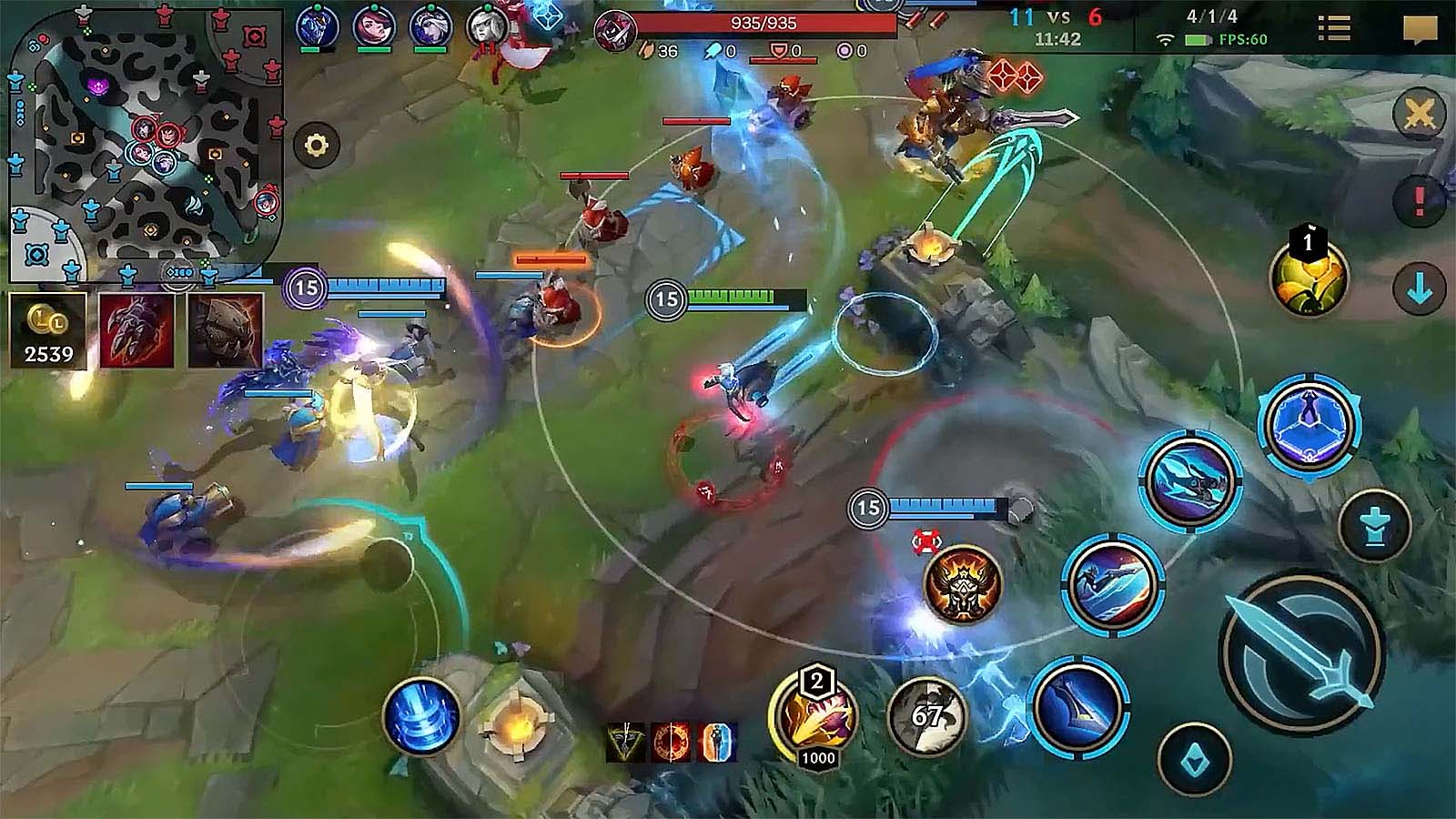 League of Legends gameplay