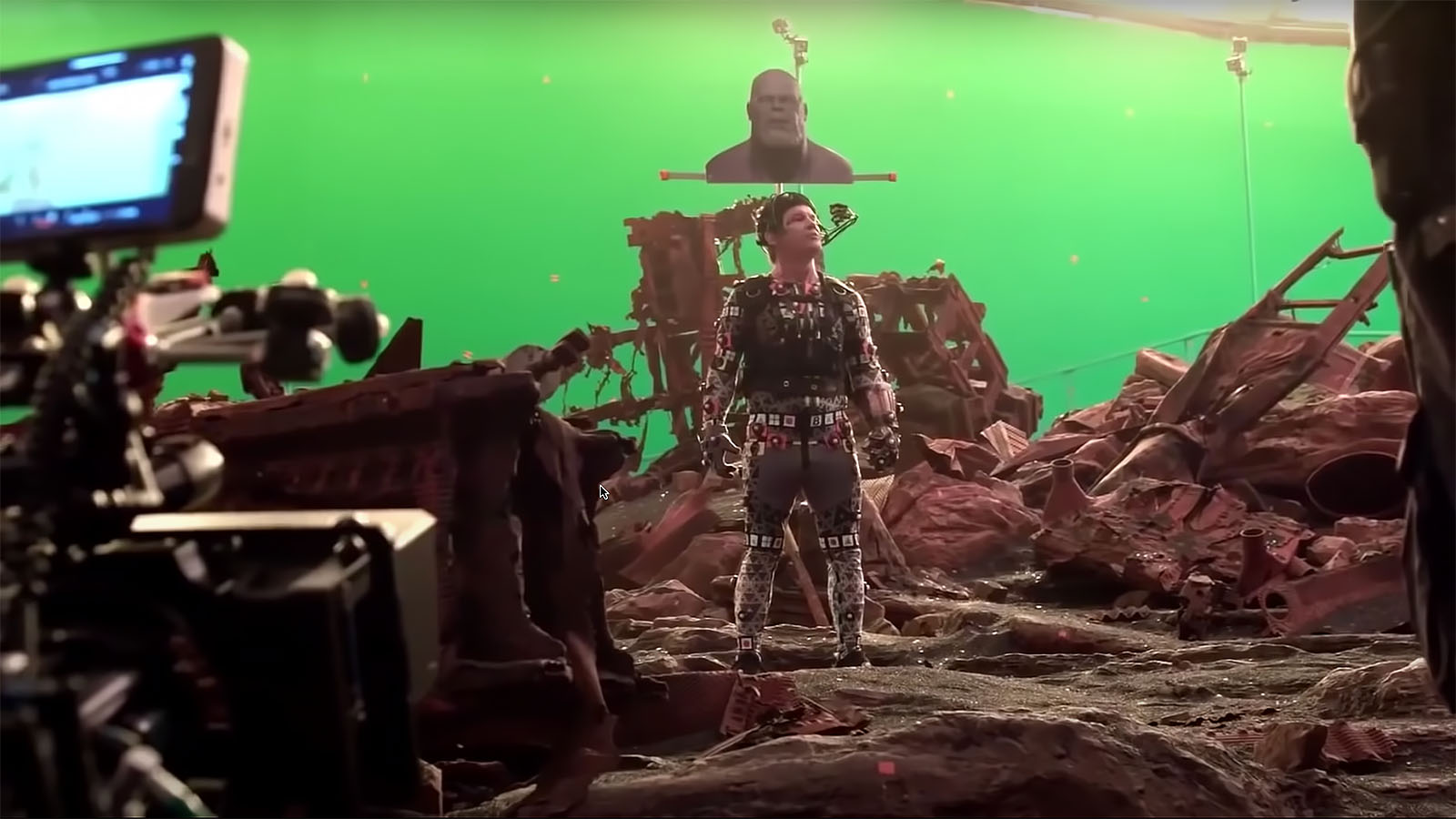 Josh Brolin as Thanos in Infinity War