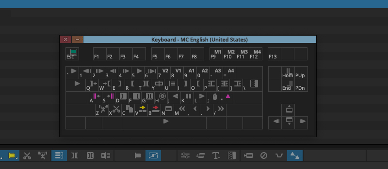 Keyboard shortcuts can speed up your editing in Media Composer.