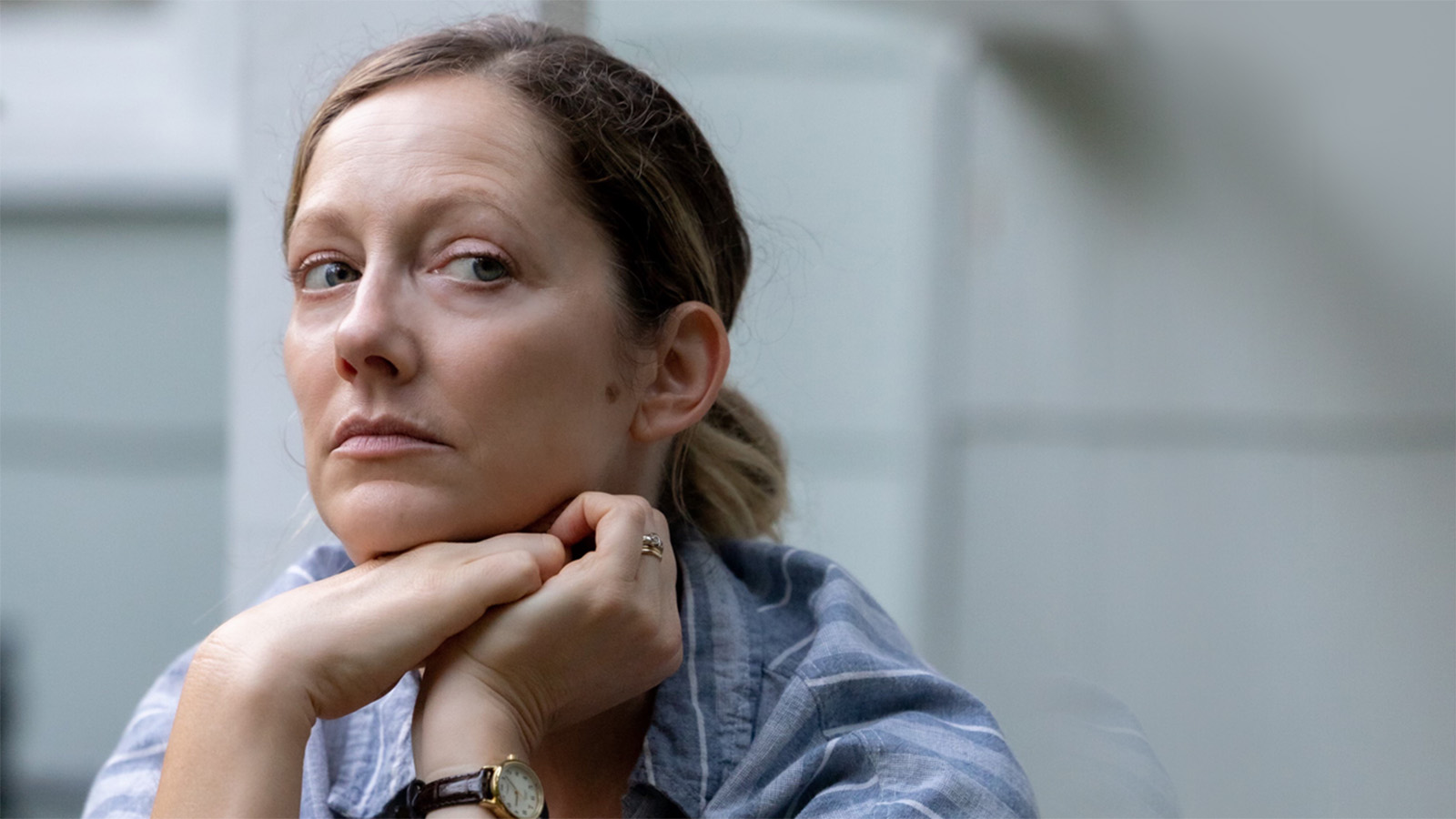 Judy Greer looks for solace in a fractured community.