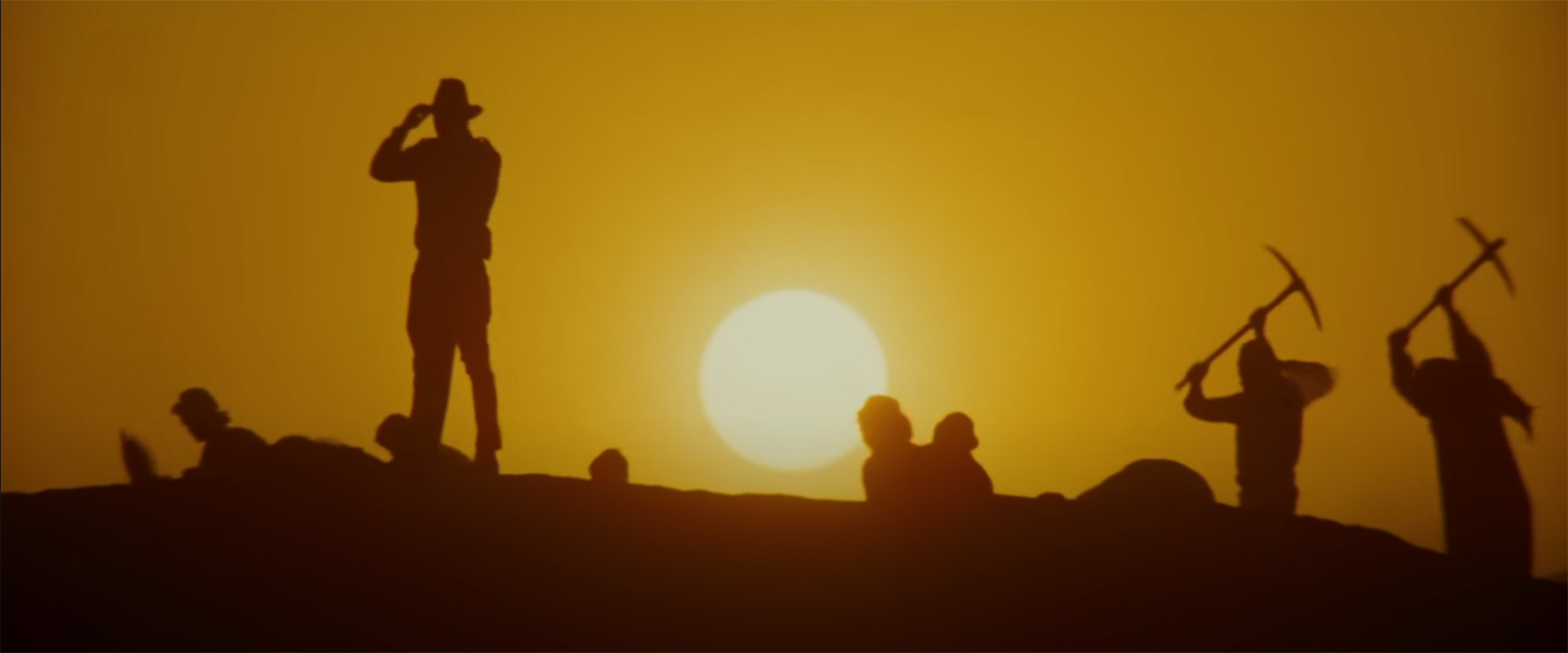 Original desert scene from Raider of the Lost Ark.
