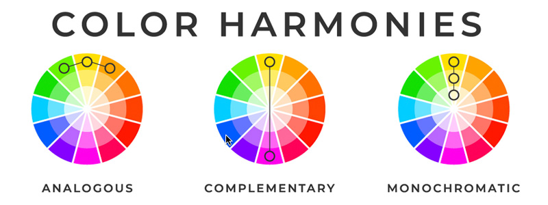 Color harmonies