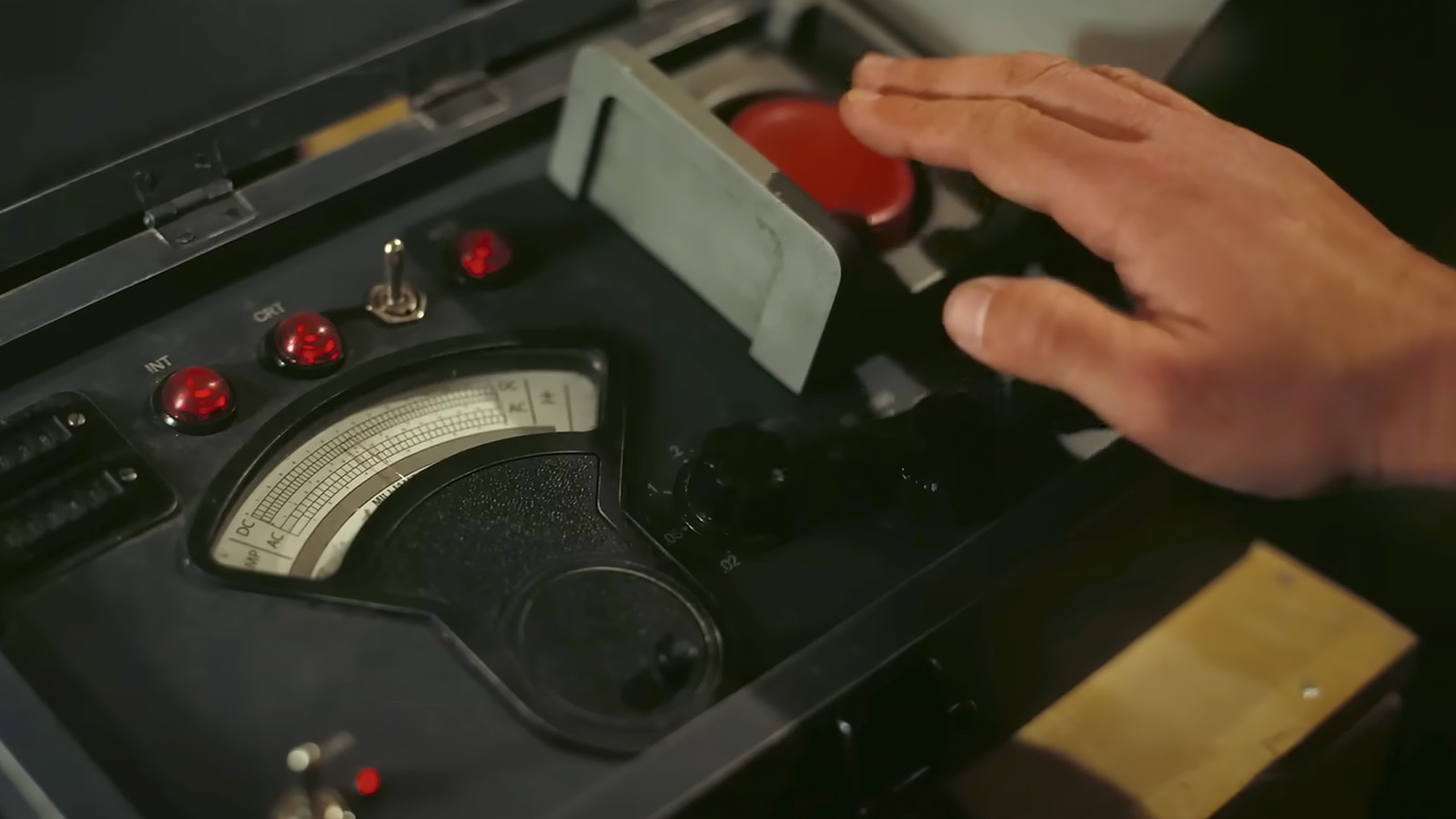 The Trinity test button