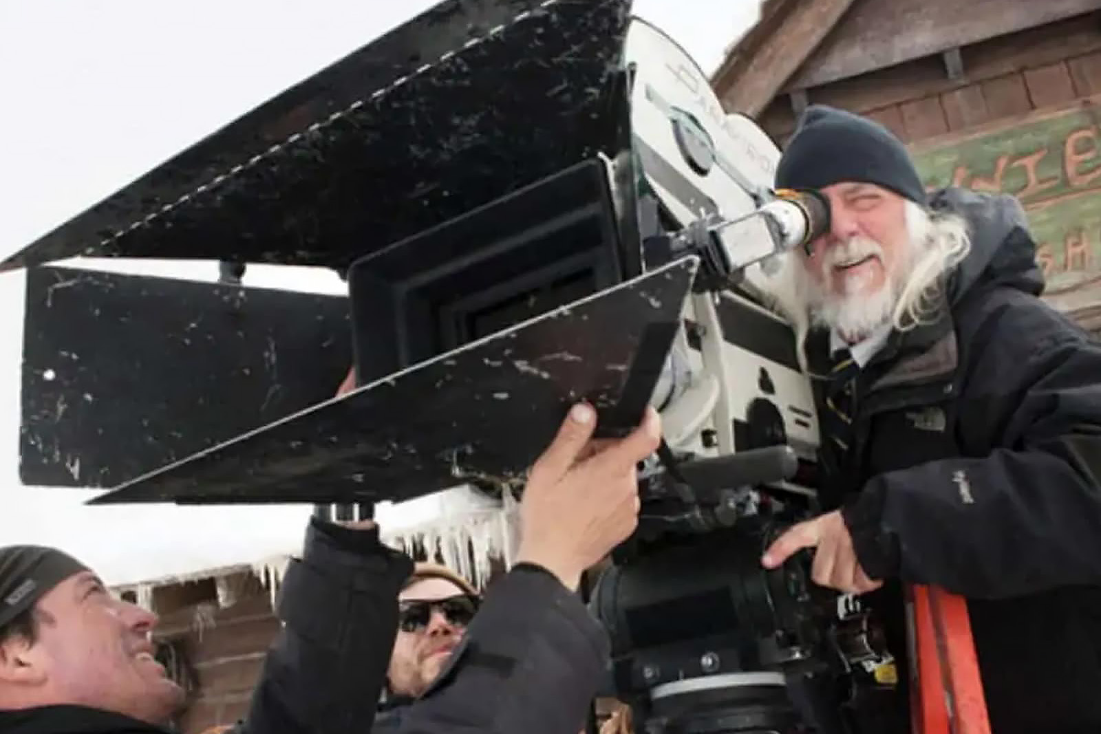 Behind the scenes of The Hateful Eight.